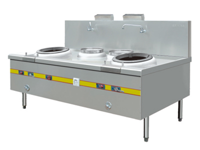 合肥廚具公司|安徽廚房設(shè)備公司|食堂設(shè)備|合肥樂亞廚具 - 產(chǎn)品展示 - 爐灶類 - 燃油灶 - 燃?xì)怆p眼炒灶